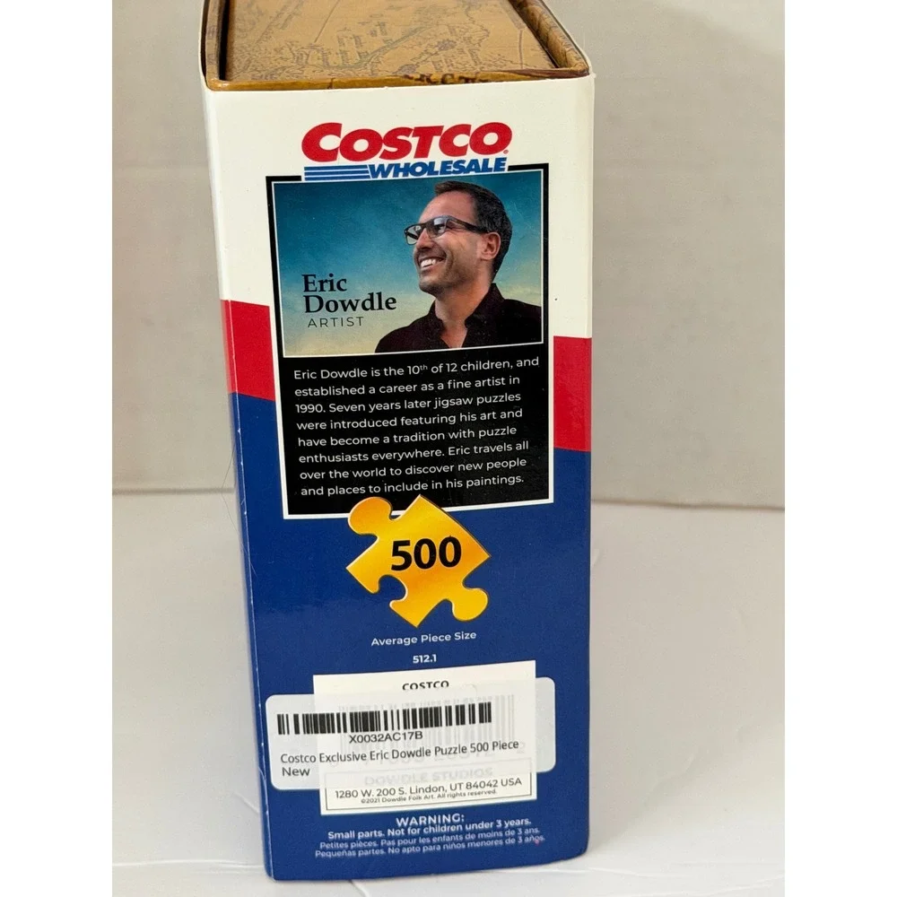Dowdle Costco Wholesale The Treasure Hunt 500 Piece Jigsaw Puzzle Eric Dowdle